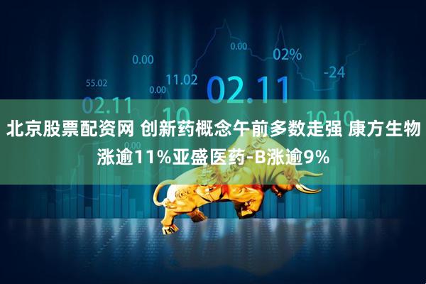 北京股票配资网 创新药概念午前多数走强 康方生物涨逾11%亚盛医药-B涨逾9%